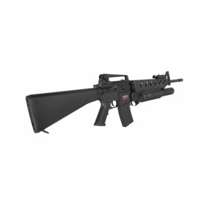 Страйкбольный автомат M16A3 W/M203 EC-702-UP Black [East Crane]